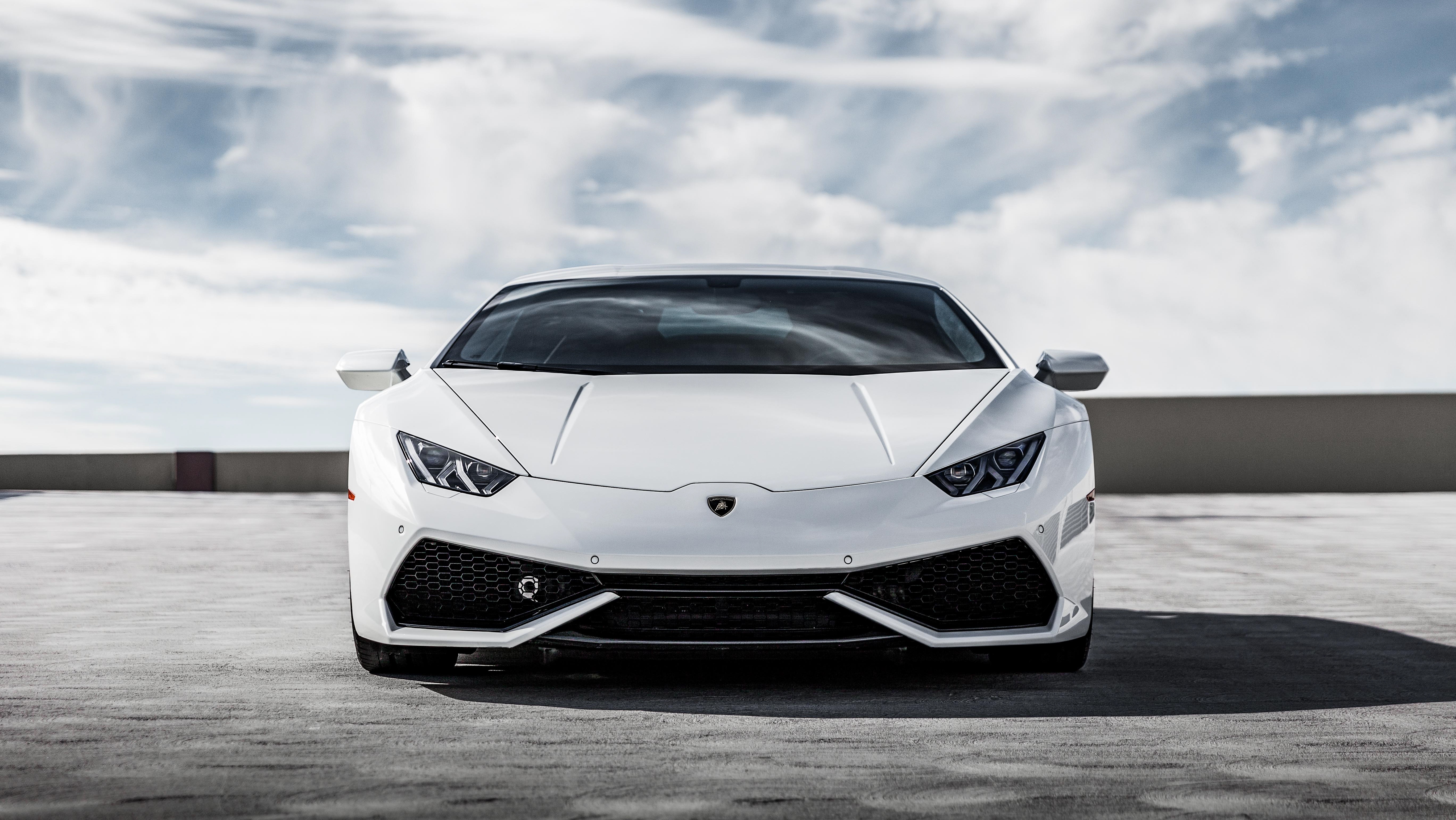 White Lamborghini detailed by CBJ Detail